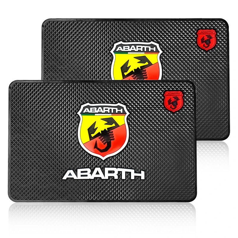 1Pcs Car Anti Slip Mat Phone Holder Non-Slip Pad for Abbas FIAT 500 FR Stilo Doblo Tipo Lancia Musa Grande Car Accessories