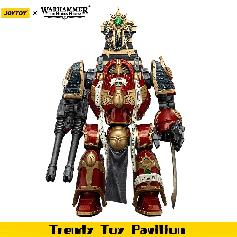 

【JOYTOY】Warhammer 40K 1/18 Action Figure Thousand Sons Contemptor-Osiron Dreadnought with Gravis Force Blade Gravis Autocannon