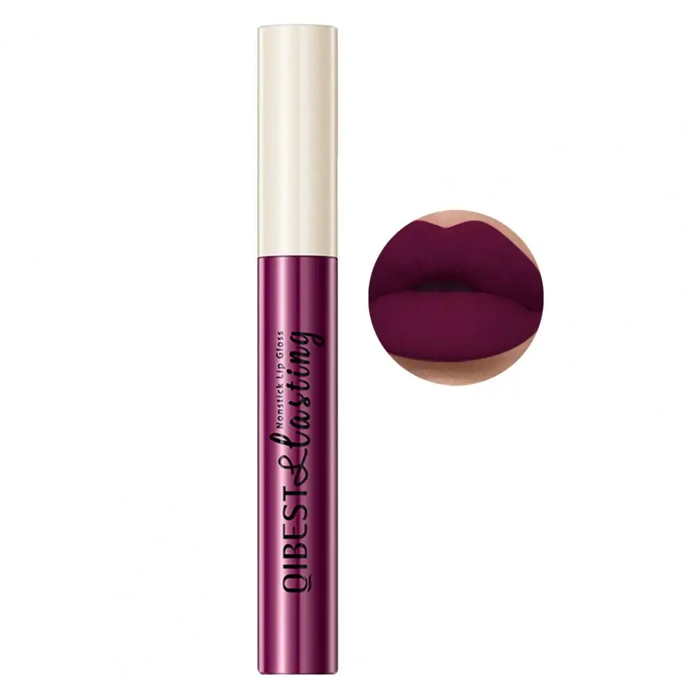 Langdurige Lipgloss Sterk Gepigmenteerde Fluweel Matte Lipgloss Langdurige Waterdichte Vlekbestendig Voor Vrouwen Meisjes Vrouwen Lip