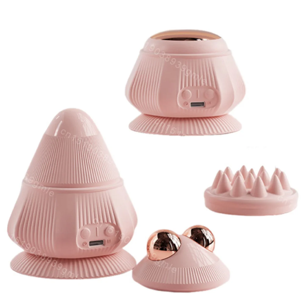 

Мини-массаж, релаксация мышц для шеи, плеч, талии, электрическая вибрация, облегчение боли, силикон с несколькими головками