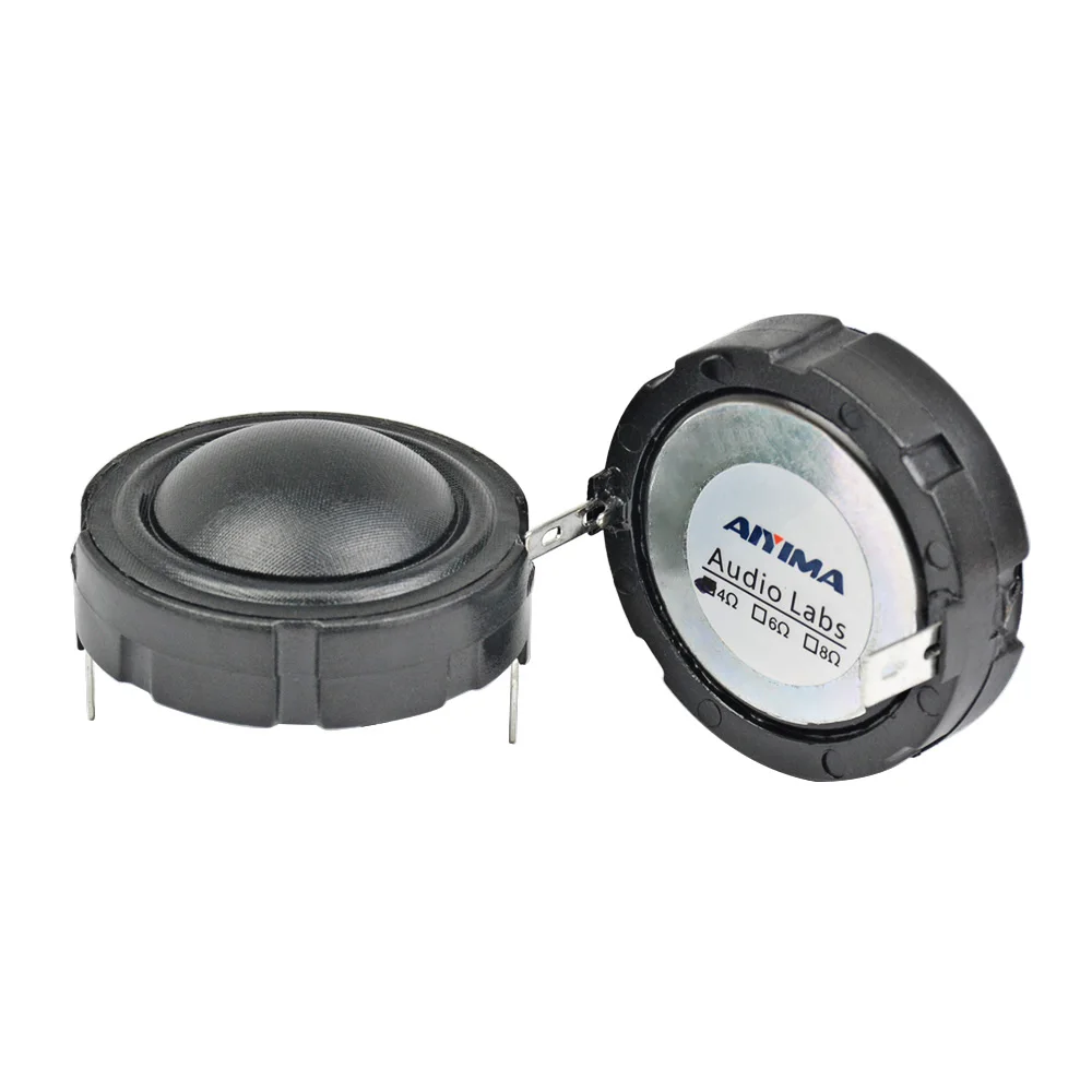 AIYIMA 2 Pz Altoparlanti Audio da 1,5 pollici 4Ohm 80 W 25 Core Membrana in Fibra Rubidio Altoparlante Magnetico Appassionati HiFi Treble Tweeter Testa