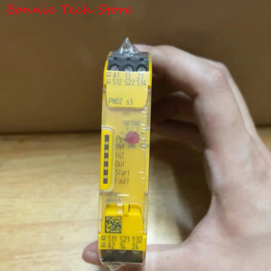 750103 untuk PILZ PNOZsigma safety relay (standalone), PNOZ s3 24VDC 2 n/o