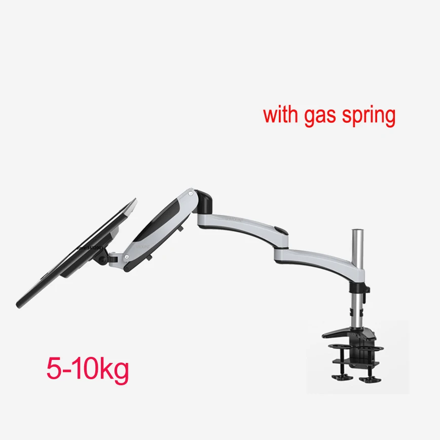 

DL-GST113 Desktop17-27" grommet clamp base LCD LED Monitor Holder Arm Gas Spring Full Motion TV Mount Loading 5-10Kgs