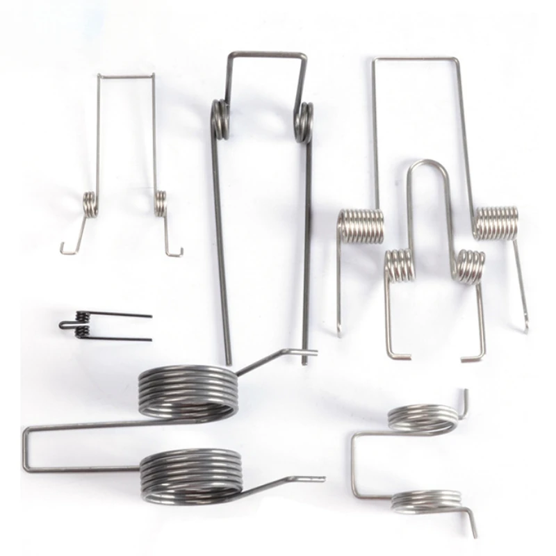2PCS Baler 1.0mm Wire Diameter Double Torsion Return Springs   Stainless or Spring Steel High Quality Rust Proof Spring
