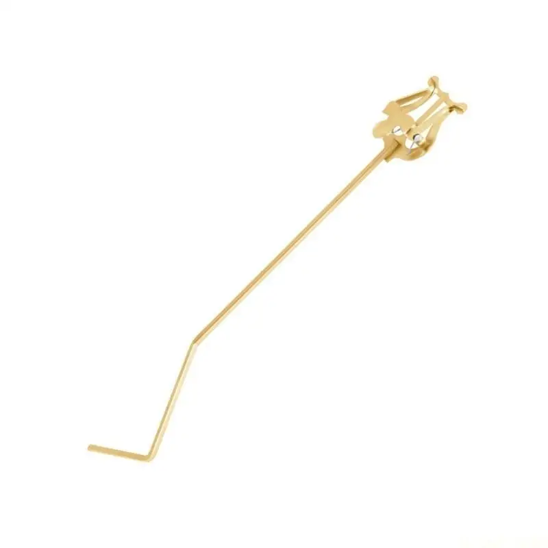 M5TC Chapado en Metal Tuba Marchings Lyre Tuba Marchings Score Clip trompeta música abrazadera
