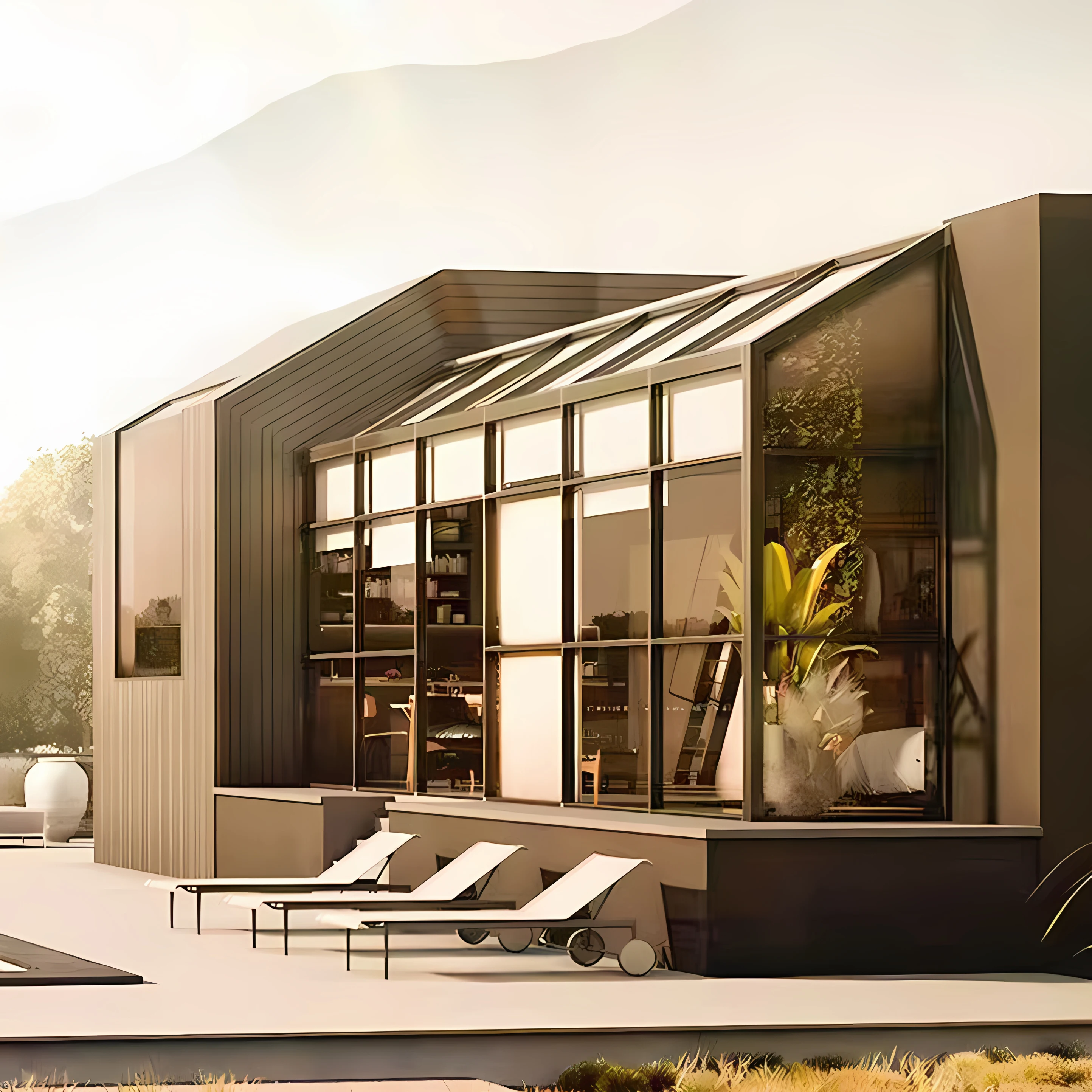 LowE Glass Protection Prefabricated Aluminium Sunroom Glass House 1 Set for Backyard Patio Garden sunroom