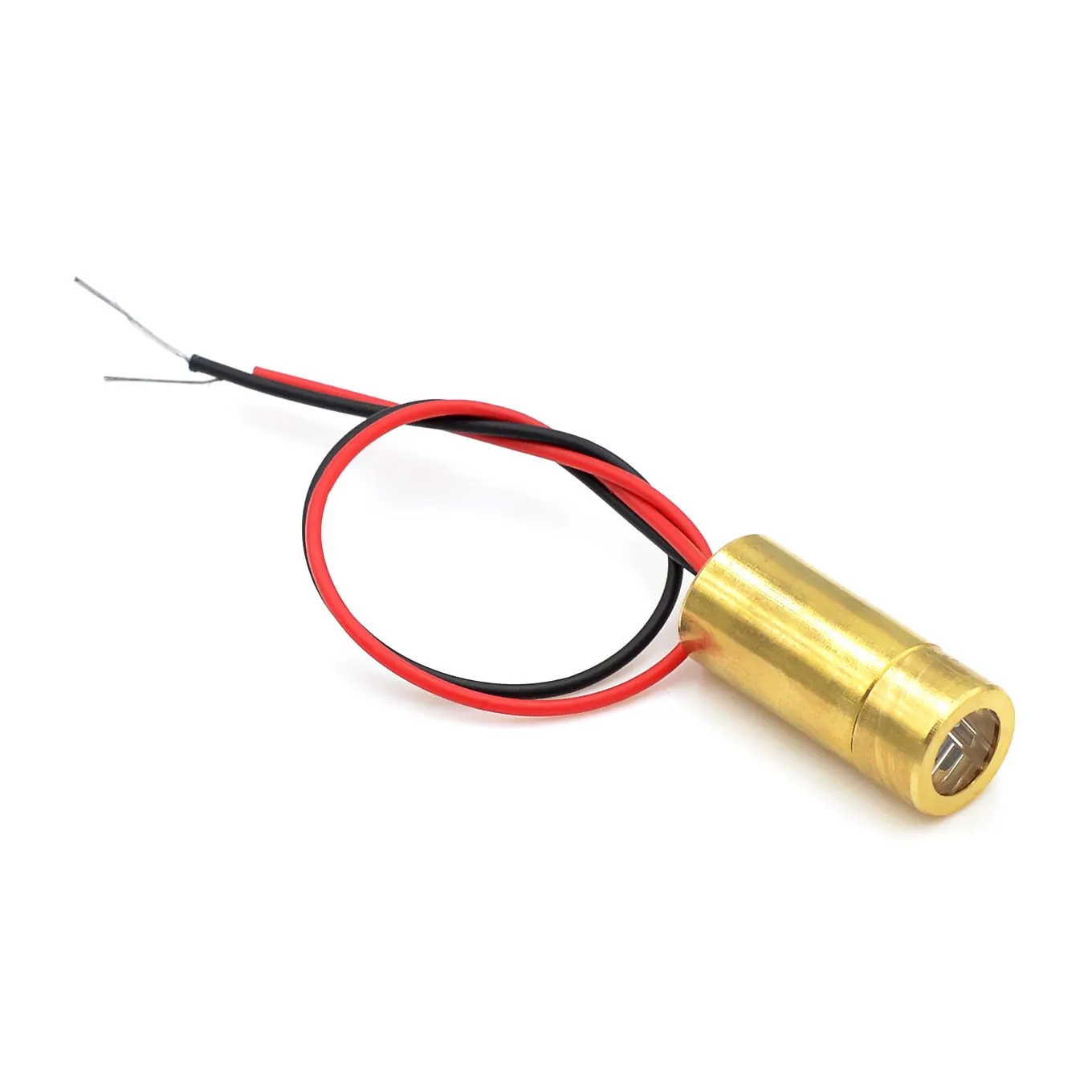 Testa laser 650nm 9mm 3V 50mW Modulo diodo laser a croce Testa in rame rosso