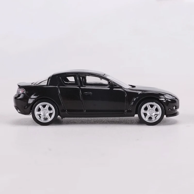 ダイキャストオリジナル 1:64 スケール RX8 合金モデルシミュレーションクラシック装飾趣味お土産ギフトコレクション静的ディスプレイ