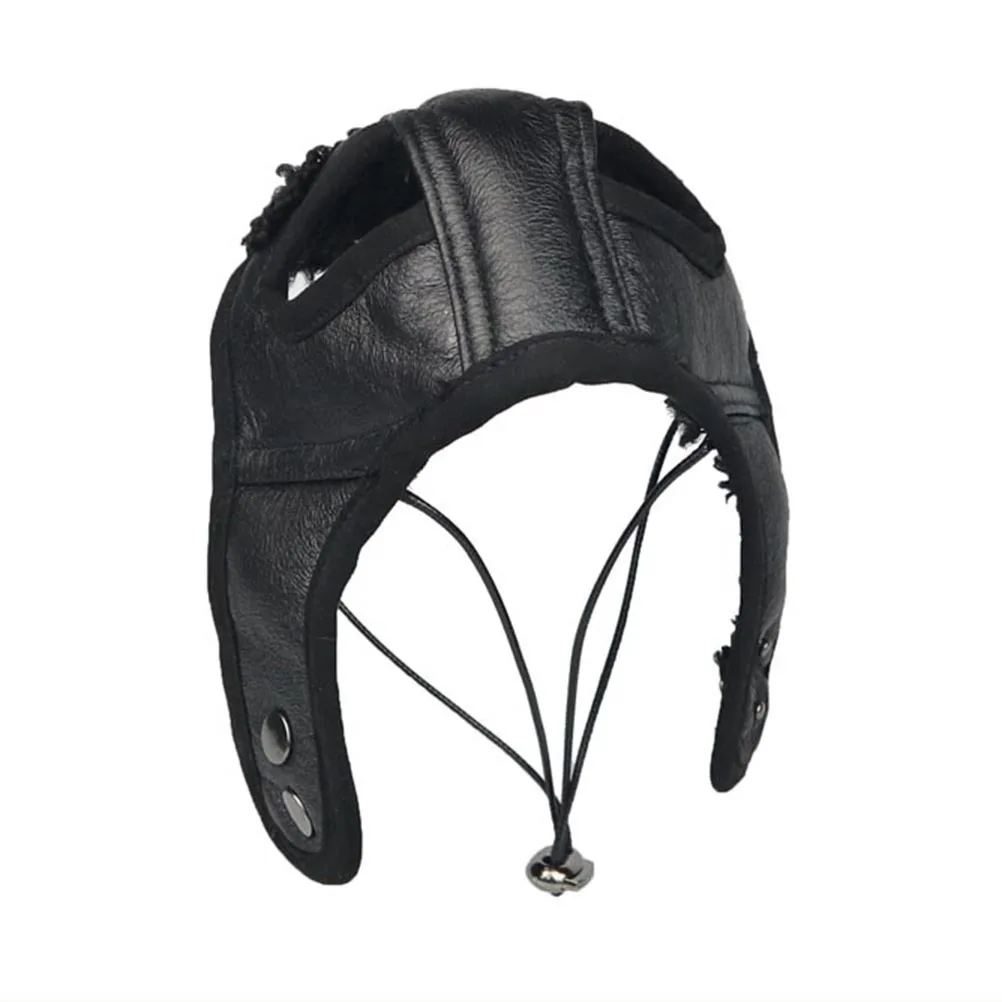 

Pilot Hat Pet Costume Black L Size For Dog Cat Animal Party Photo Accessory Flying Cap Creative Pet Supplies Dog Hat
