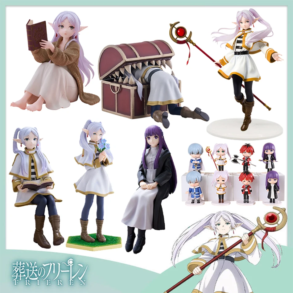 Frieren: Beyond Journey's End Anime-Figur Noodle Stopper Figur Hochwertige PVC-Tischdekoration Sammlerstück Modell Spielzeug Geschenk