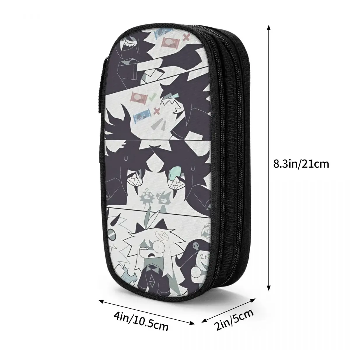 Imagem -06 - Cartoon Anime Miss Circle Pencil Case para Estudantes Papel Penal Lápis de Educação Pen Holder para Estudantes School Bolsa Presentes