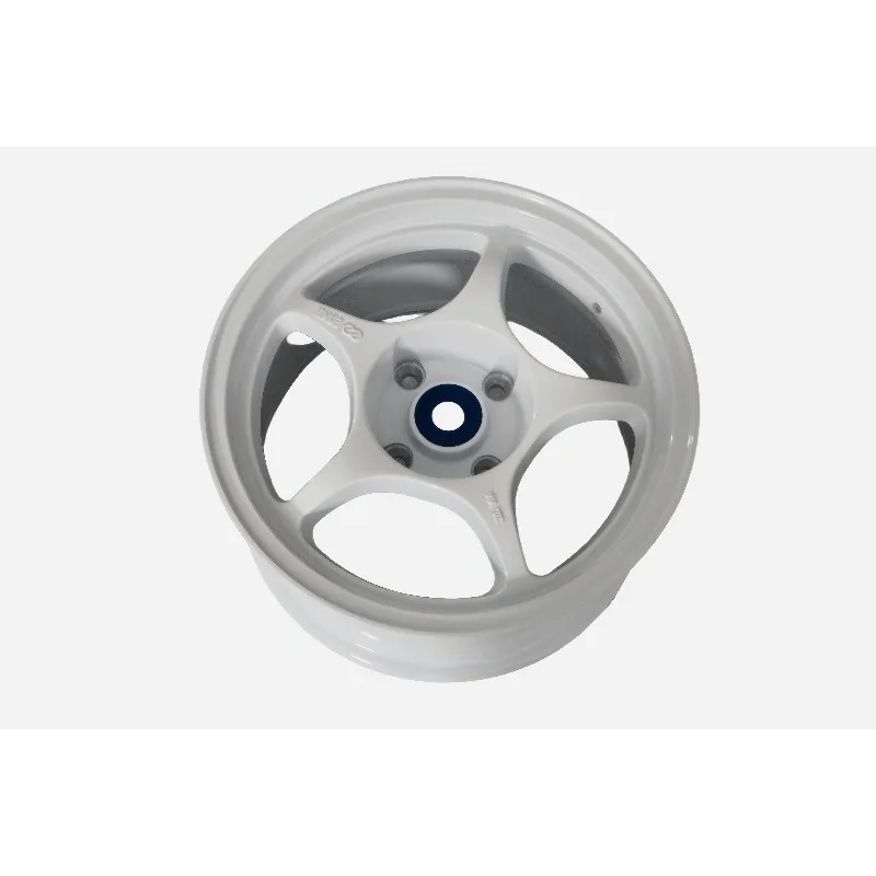 【2026】Factory Wholesale Ivory White 5-Spoke JDM Alloy Wheels 15 16 Inch 4x100 4x114.3 Lightweight Tuner Aluminum Alloy Rims