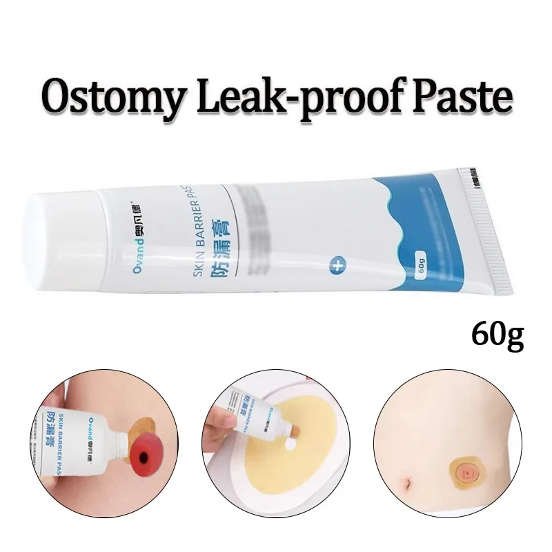 60g Ostomy Leak-proof Paste Prevent Excrement Leakage Ointment Stoma Wrinkles Preventing Leakage Care Product