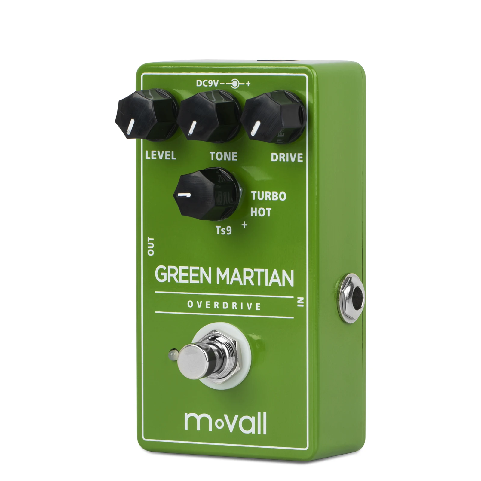 Movall MP105 Green Martian Overdrive Guitar Effect Pedal