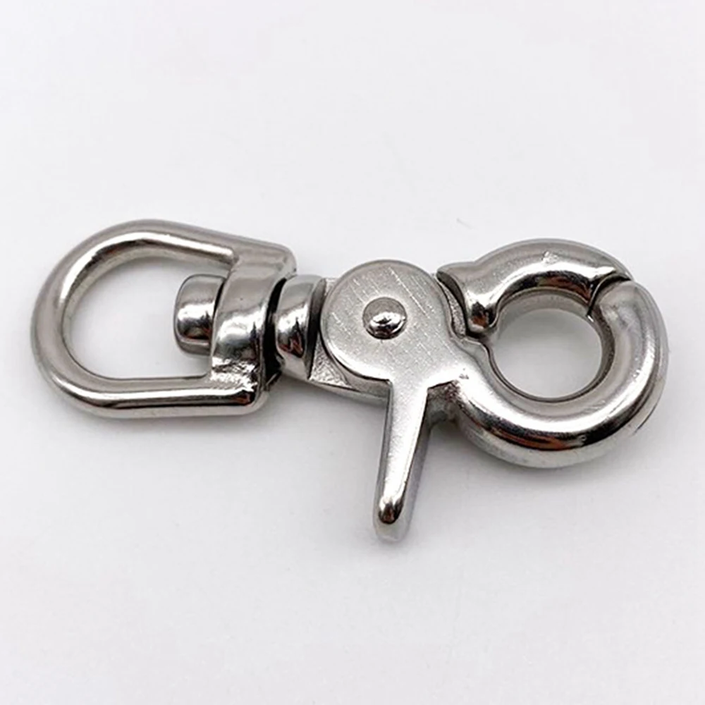 Borsa in tessuto Trigger Girevole Aragosta Catenacci Clip Moschettoni Tessuto Paracord Cordino Fibbie, 66X13mm 304