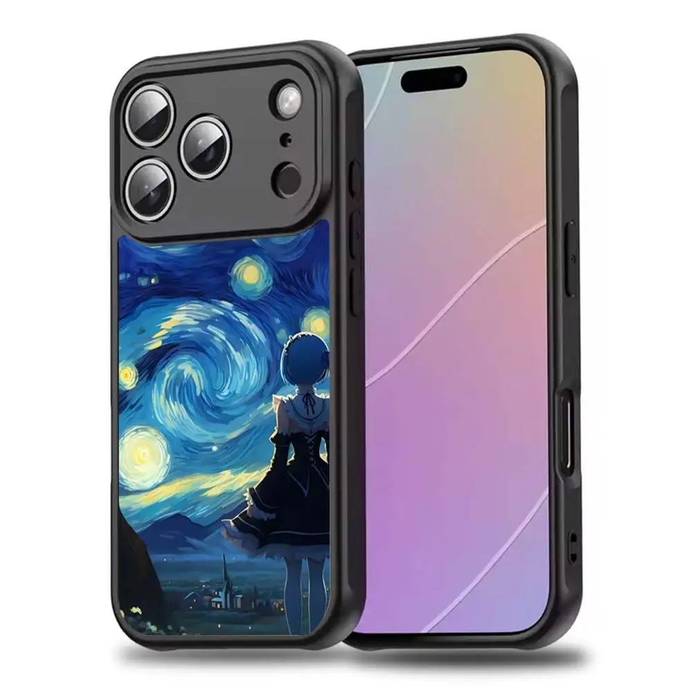 R-Rem R-Re Anime Zero Phone Case For iPhone 17,16,15,14,13,12,11,Pro,Max,Plus,Mini,SE4,E Magnetic Magsafe Wireless Charging