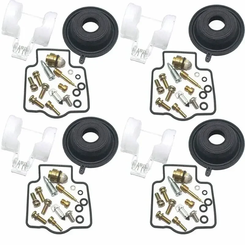 

4X FOR ZX900 GPZ900R 1994~2003 Ninja ZX-9R ZX 900 GPZ900 GPZ Carburetor Repair Kit diaphragm float