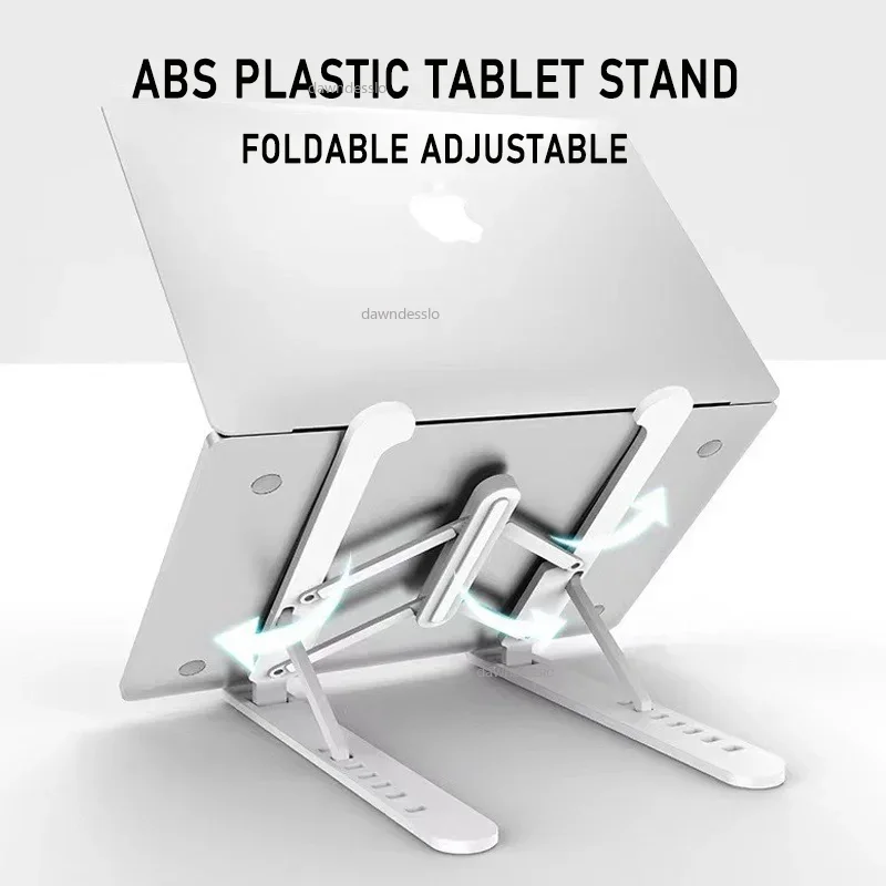 Tablet Stand Holder Folding Heat Dissipation Storage Lifting Adjustable Laptop Stand for Ipad