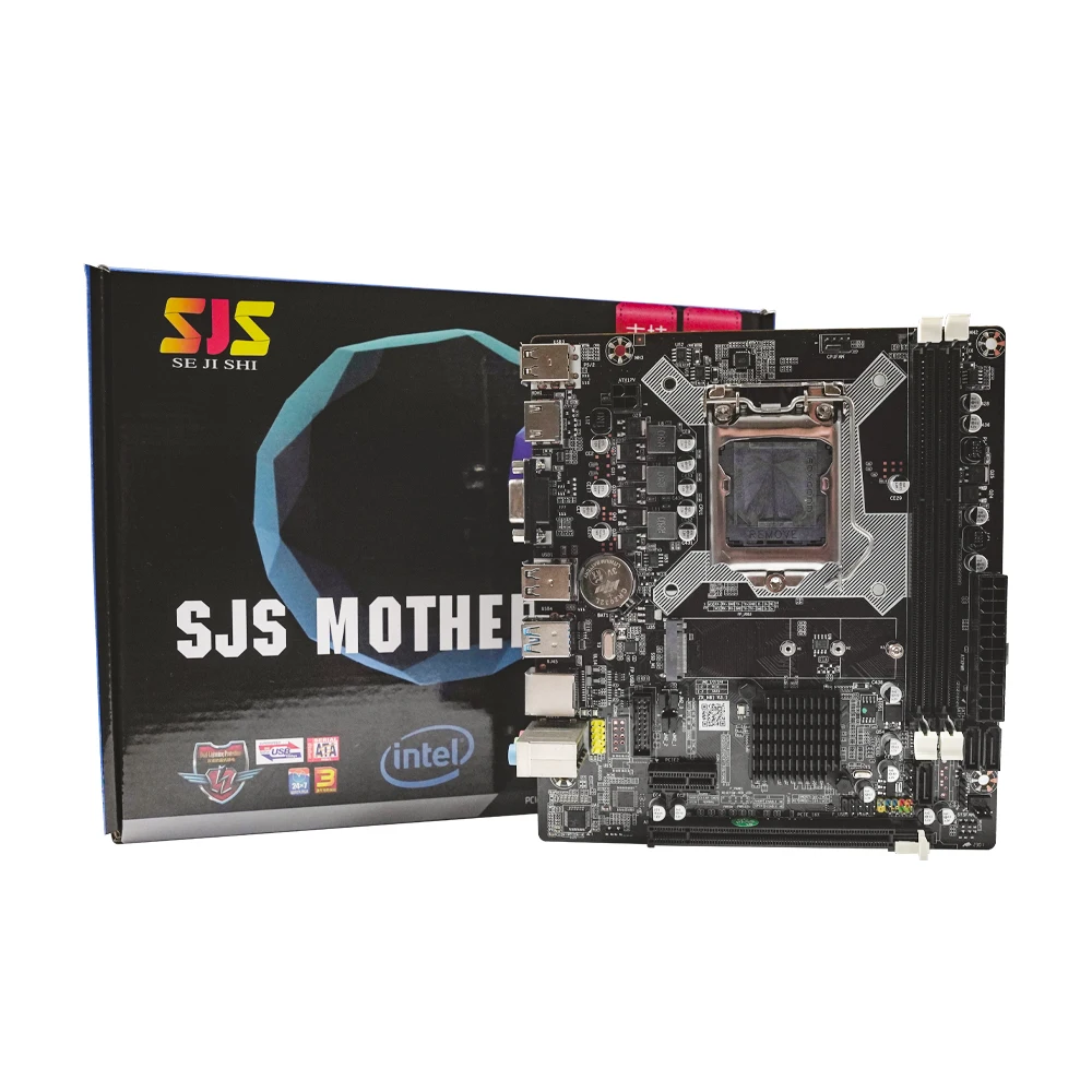 SJS B85 Motherboard LGA 1150 6/7/8/9 Core i3 i5 i7 E3 DDR3 1600MHz 16GB M.2 SATA USB3.0 VGA DP HDMI-Compatible Desktop placa mae