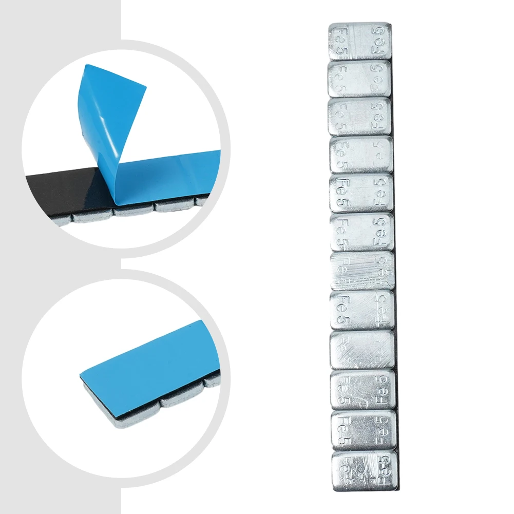 60g Iron Tire Balancing Weight for Cars Motorcycles and Light-Duty Vehicles Designed for Alloy and Steel Wheel Types
