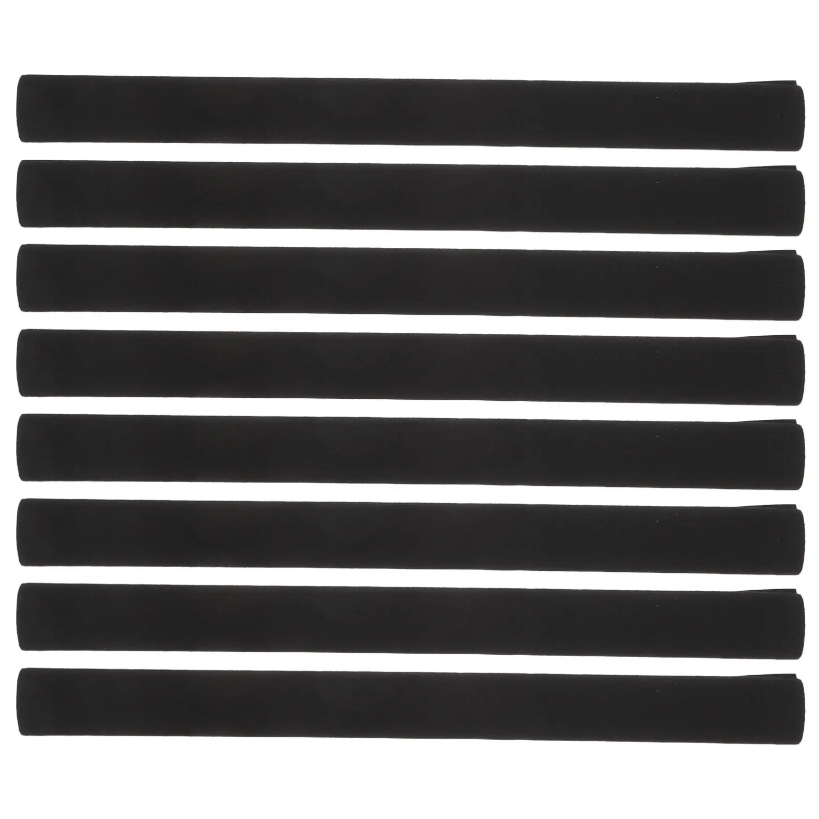 8Pcs Jewelry Box Sponge Inserts Black Flexible Drawer Dividers High-Density Partition Strips for Rings Earrings Necklace