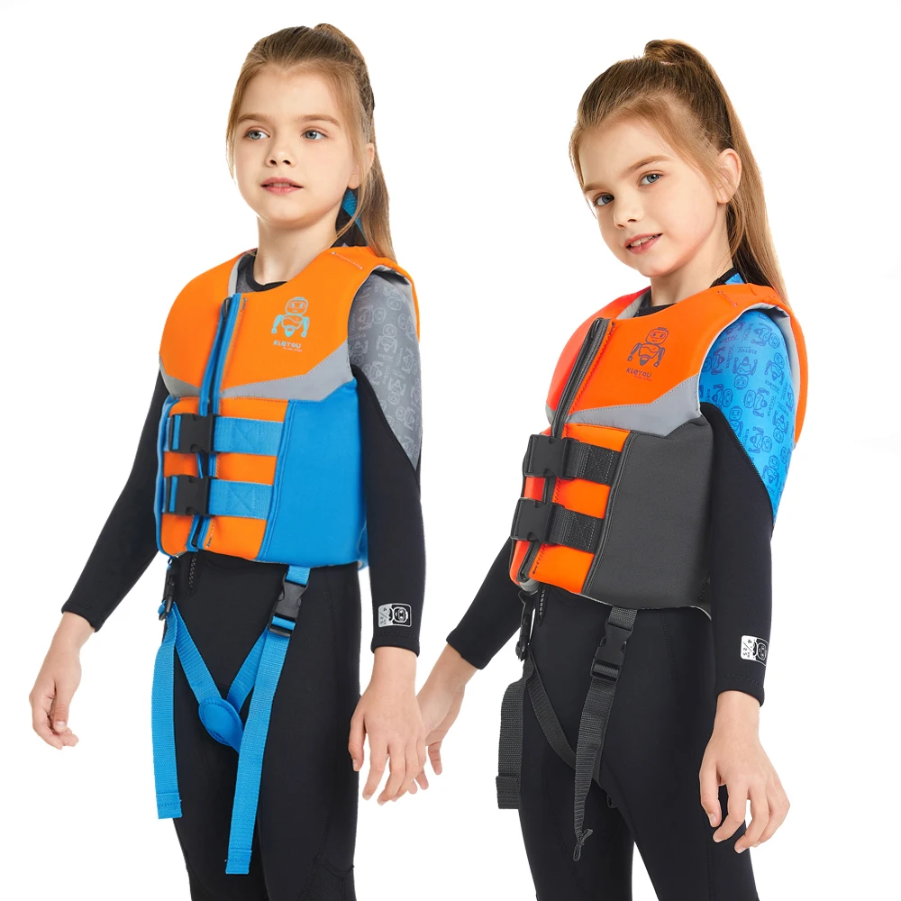 Kids Buoyancy Snorkel Vests, Life Jacket for Children, Swim Vest for Boys and Girls, Swimsuit Flotation Swimming Aid