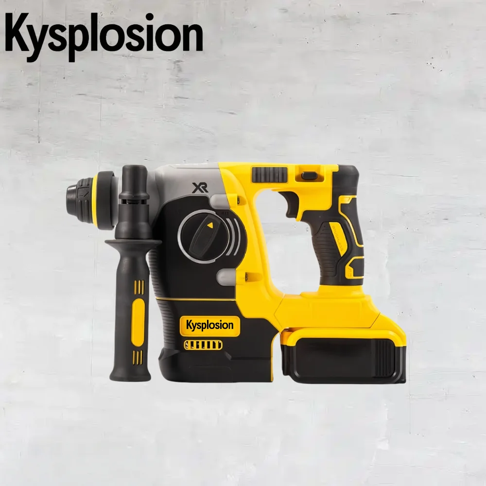 Perceuse à percussion rotative, Modes sans fil sds-plus, démolition filaire, déchiquetage du métal, brise-béton, marteau pneumatique pour batterie Dewalt 20v