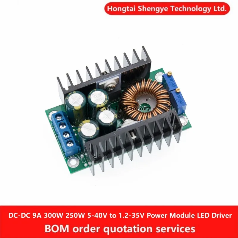XL4016 DC-DC 9A 300W DC Buck Converter 5-40v to 1.2-35v Power Module 12A Buck Power Module LED Driver