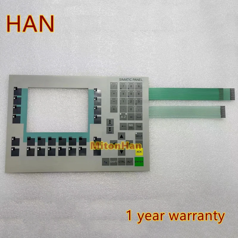 New For OP270 KEY-6 6AV6542-0CA10-0AX0/0AX1 6AV6 542-0CA10-0AX0/0AX1 Plastic Front and Back Cover Case Button Keypad Membrane