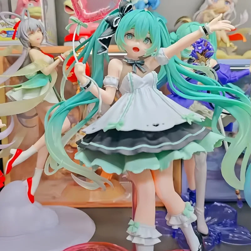 In Stock Original Taito Hatsune Miku Birthday2025 Party Amp Anime Figure Birthday Present Model Doll Desktop Ornaments Toy Gifts