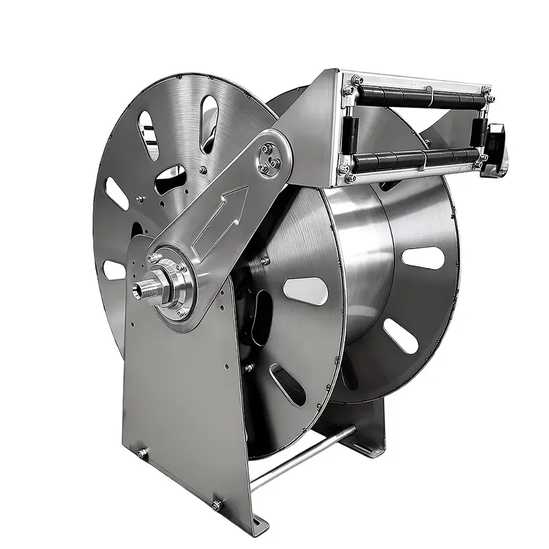 Stainless Steel Lightweight Automatic Retractable Hose Reel Power Spring 1/2