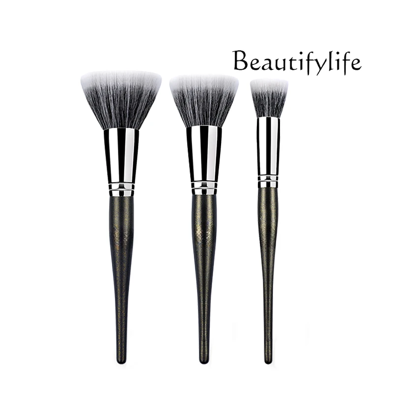 Makeup brush, master large, medium and small point color blush brush beauty tool wool loose powder brush