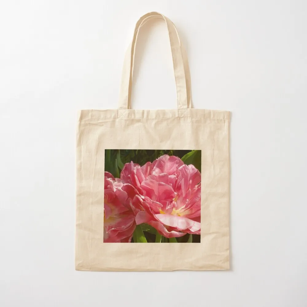 Pink Tulip Blush Tote Bag eco pack Cloth bag Canvas Tote Bag