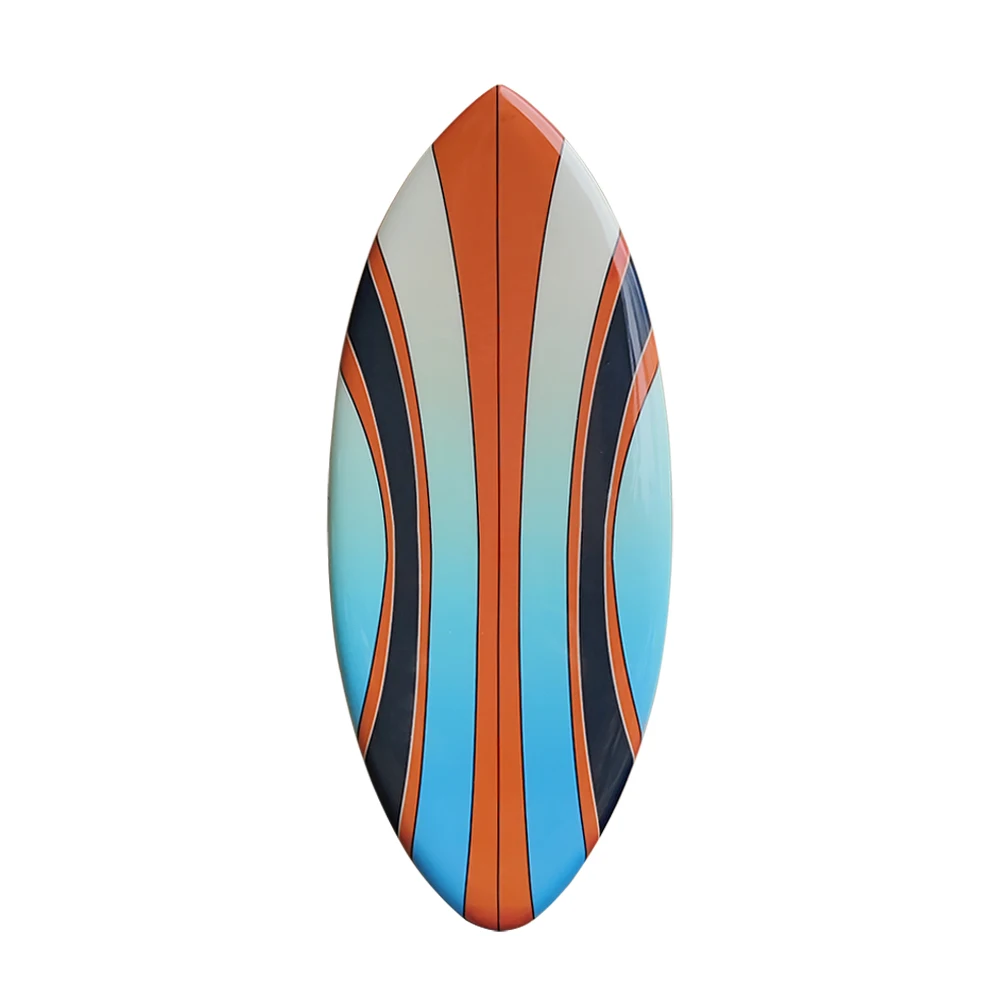Customized Epoxy Foam Skimboard Fiberglass Surf Boards EPS Skim Board for Surfing Surf Shop Wholesale