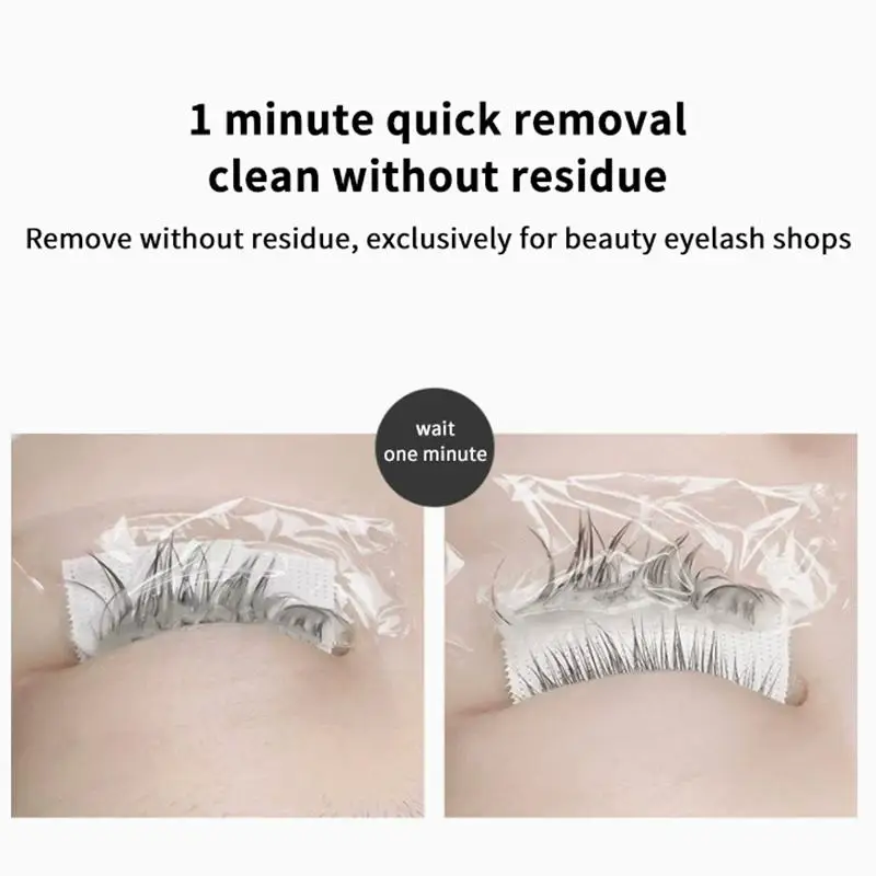 Eyelash Glue Remover 5g Cream Fast Cleaning Non Irritating Lash Lifting Glue For Home and Salon Use