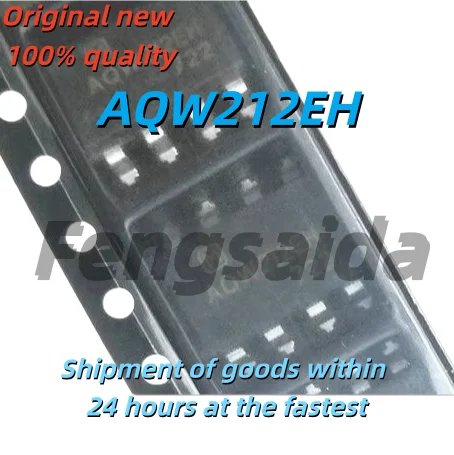 5PCS Brand new original AQW212EH AQW212EHA SP-8 surface mount optocoupler solid-state relay