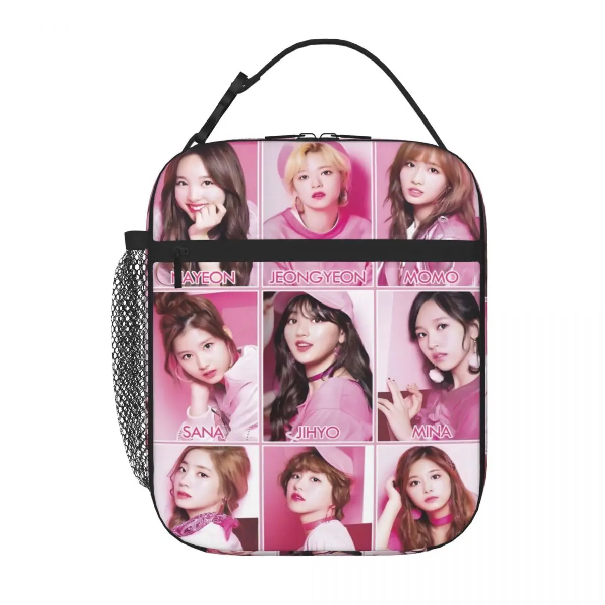 K-POP-TWICE Lunch Bag Lunch Container New Arrival Cooler Thermal Lunch Box For Office