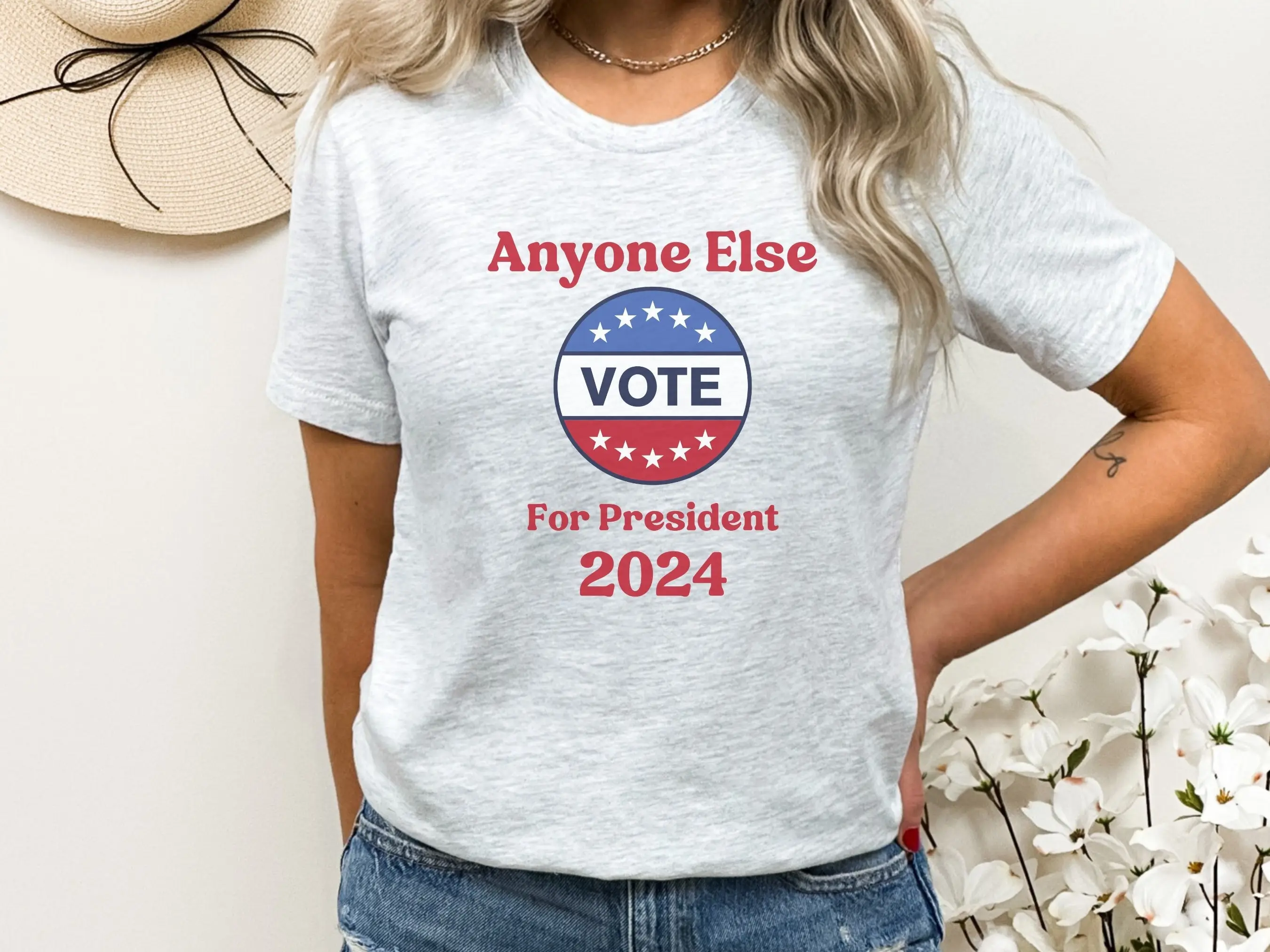 Funny Political Shirt, Anyone Else for President, Election 2024 Shirt, Election t-Shirt