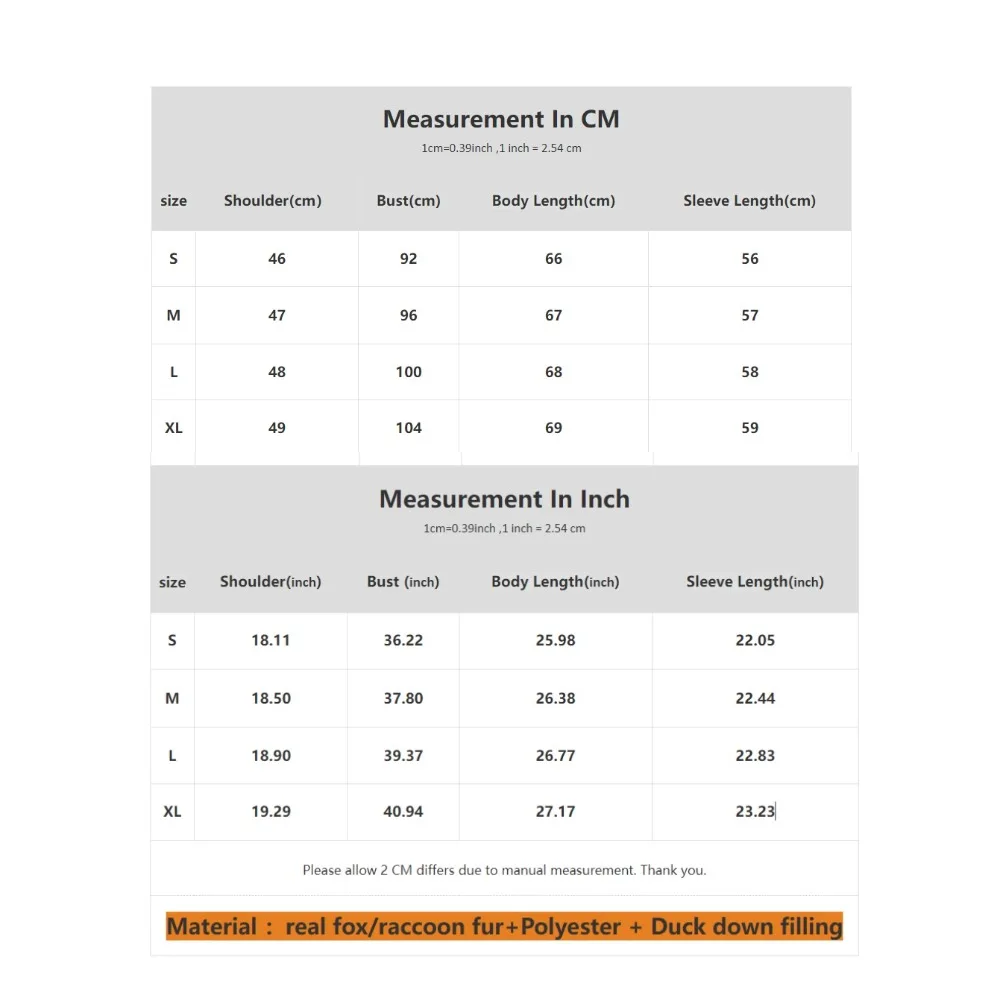 Abrigo de plumón de pato blanco para mujer, chaqueta ajustada con capucha con cuello de piel de zorro Real, Top de invierno para mujer, abrigo de piel de mapache grueso y cálido