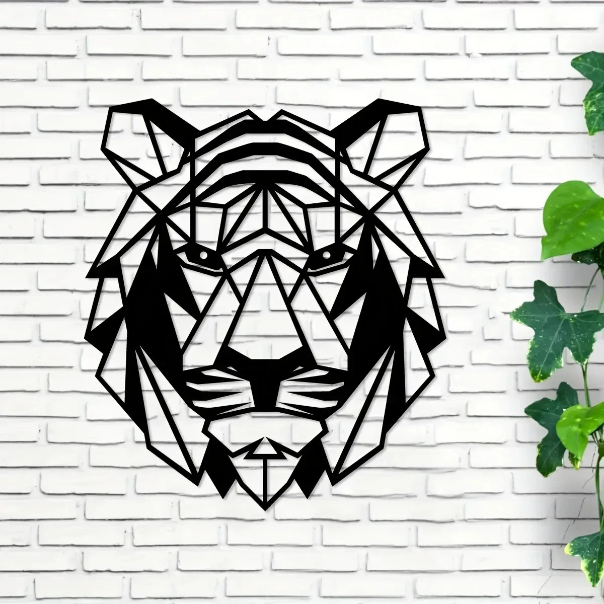 

Creative Tiger Iron Indoor Outdoor Crafts Indoor Decoration Great Choice Wall Hanging Livingroom Bedroom Outdoor Home Decoration