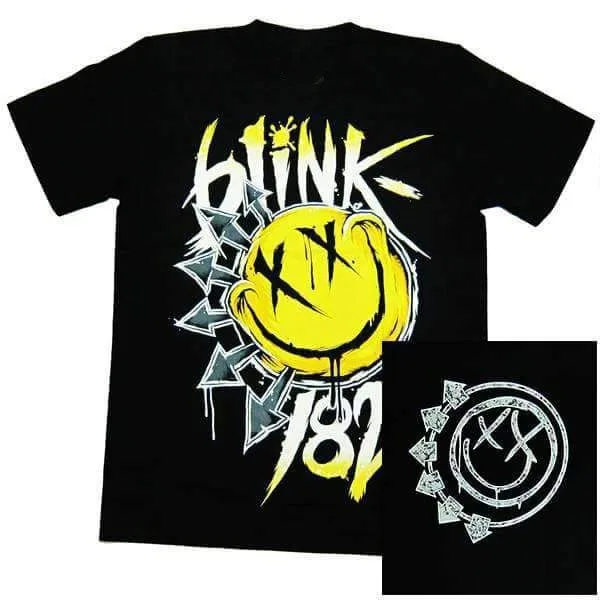 Enema of The State Blink 182 Band Grafik-T-Shirt aus Baumwolle für Männer und Frauen, Streetwear-T-Shirt – Detail 2