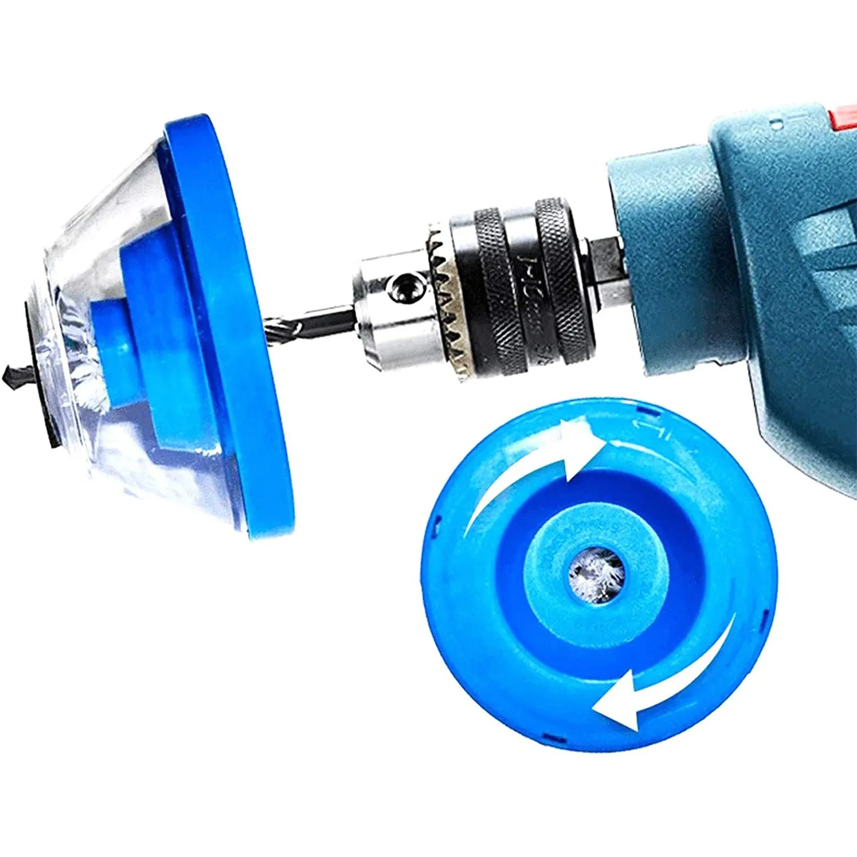 A59Z-3PCS capa de poeira de broca elétrica, bloqueio de cinzas de buraco de broca de percussão, dispositivo de coleta de poeira de decoração