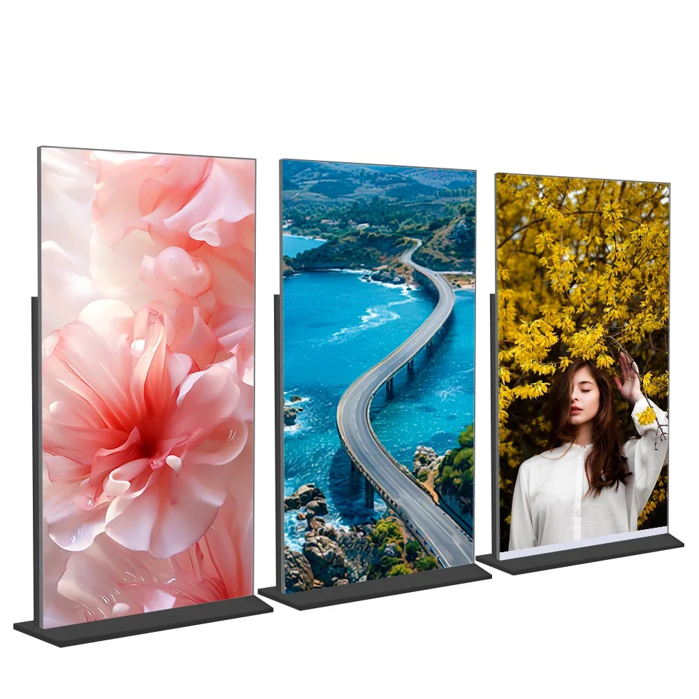 

Big Size HD Network Video LCD Advertising Display Vertical Touch Floorstanding Digital Signage For Wayfinding