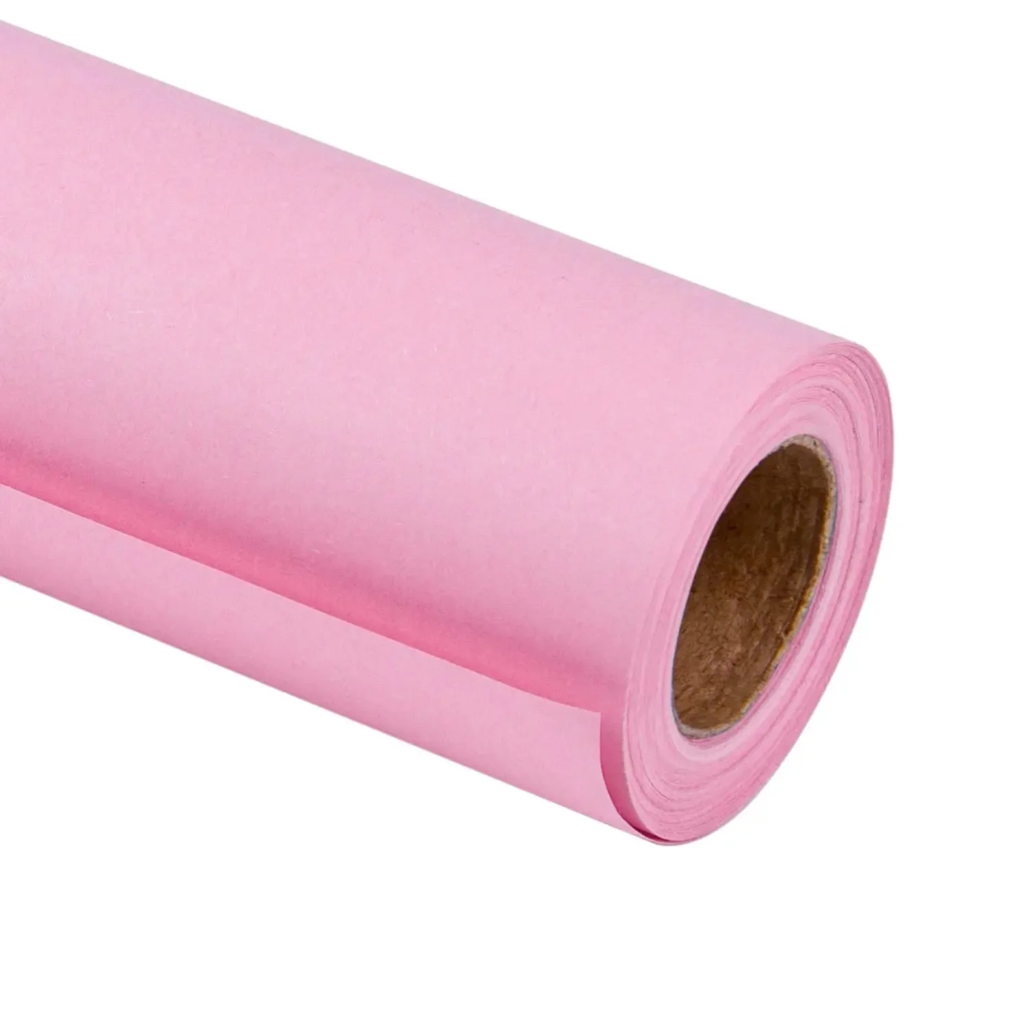 Pink/Blue/White kraft paper rolls, recyclable paper, gift wrapping paper, crafts, packaging, floor coverings, bouquet wrapping