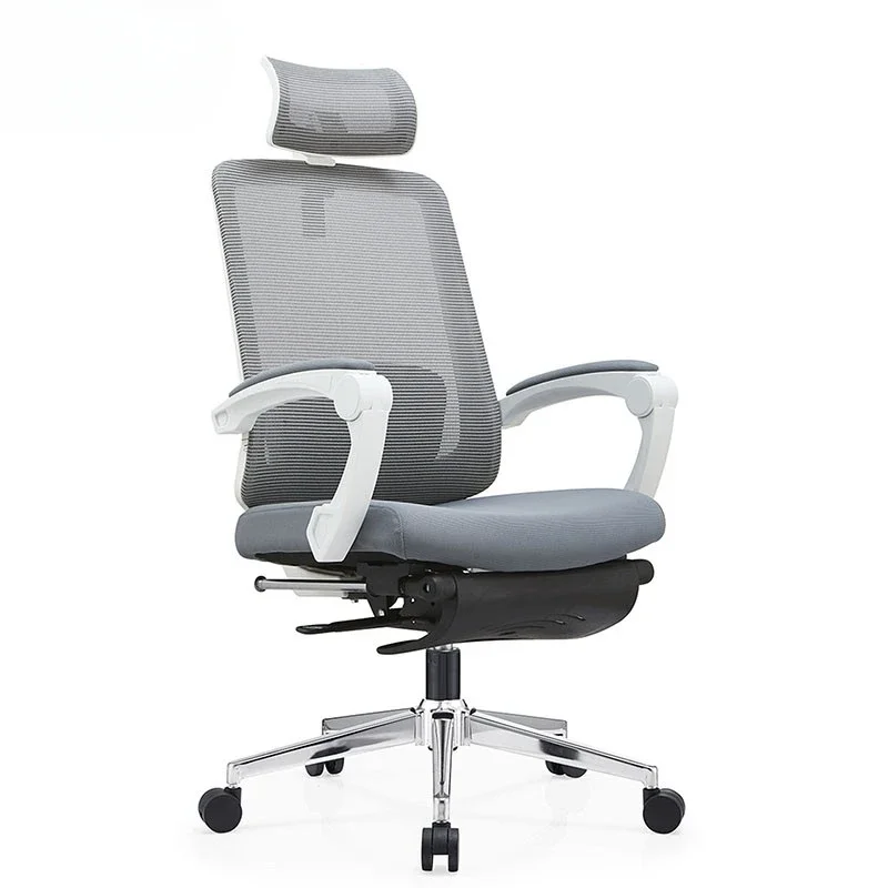 Sponge supervisor with pedal office chair rotating conference high back staff artificial physiology computer chair