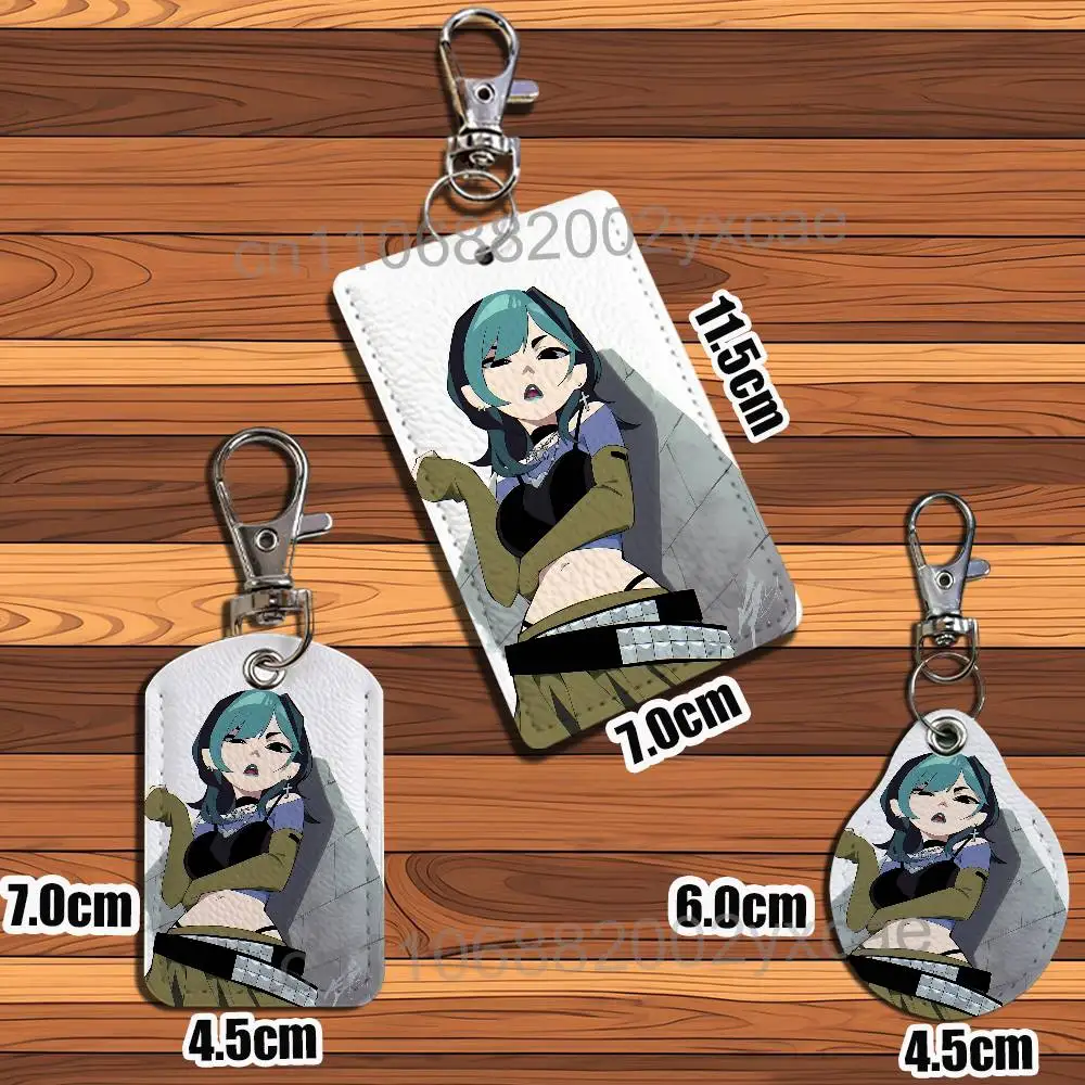 Heather Gwen Total Drama Lindsay Cartoon Singer Anime Card Keychain Fashion Pendant Bag ID Door Card Case Bus Card Cute Adult - view 3