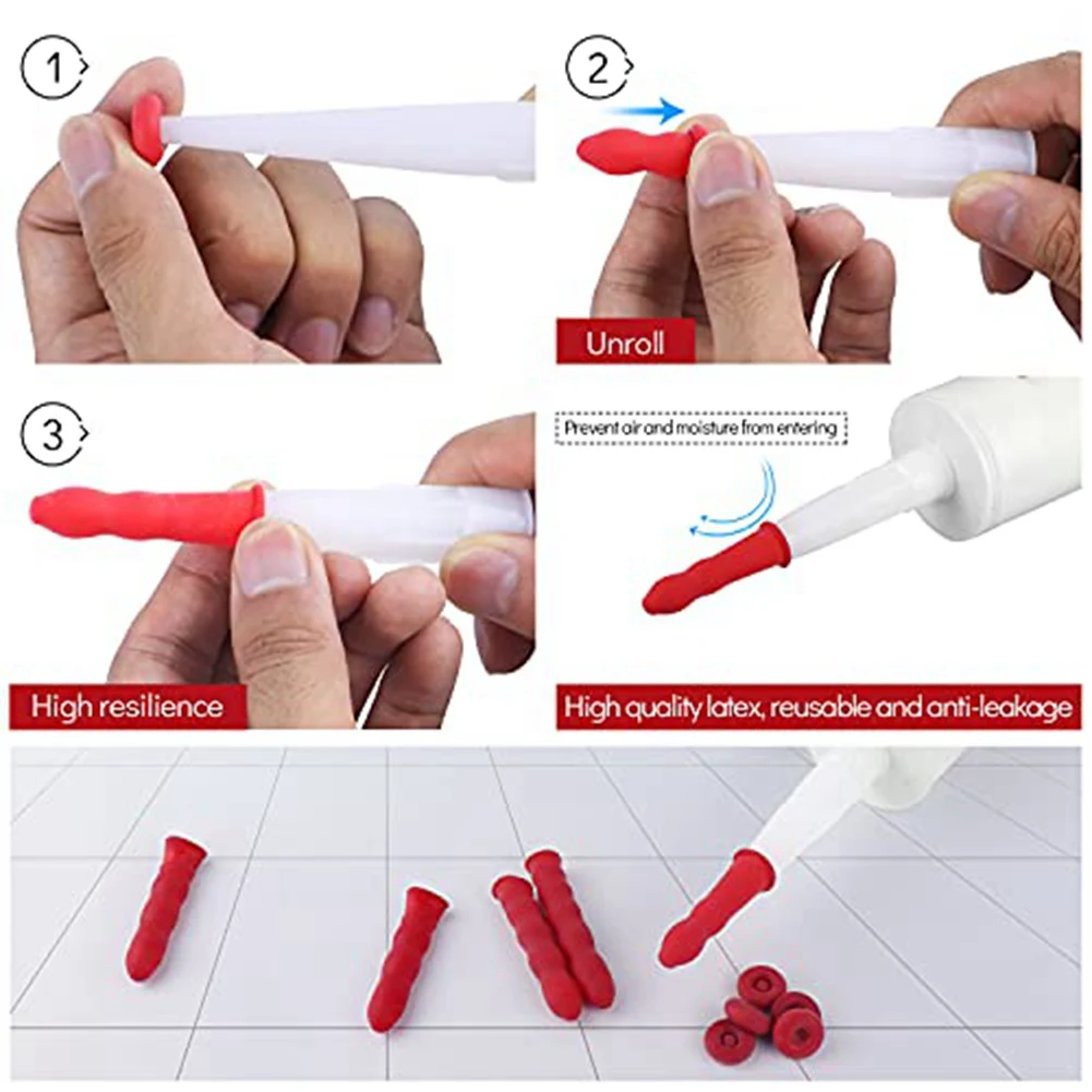 

A76K Caulking Tool Kit Sealant Nozzle,16PCS Silicone Tool Set Silicone Cartridge Tip Cutter Nozzle Needle Brush And Caulk Cap