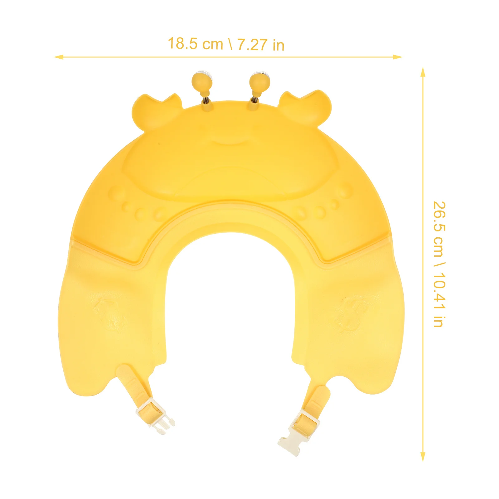 قبعة استحمام للأطفال قابلة للتعديل، قبعة حمام للأطفال الصغار، درع غسيل الشعر، واقي غسيل الشعر يمنع الماء