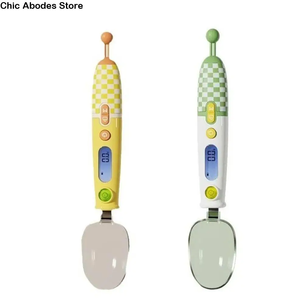 

Scale Display Electronic Measuring Spoon USB Rechargable Precision Weighing Spoon Mini 500g/0.5g LCD Display Kitchen Scale