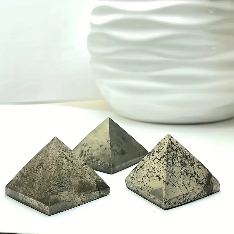 Obelisco piramidal de piedra natural, decoración para el hogar, regalo, decoración de escritorio, estilo bohemio, colección de regalos para decoración del hogar, 1 ud.